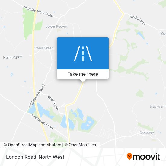 London Road map