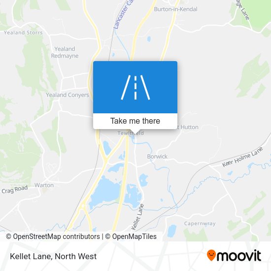 Kellet Lane map