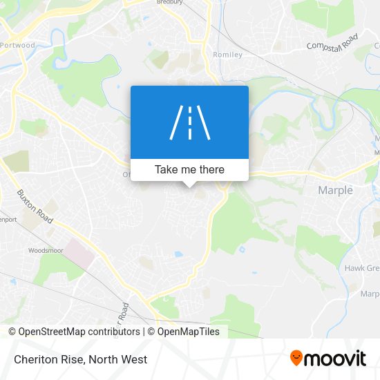 Cheriton Rise map