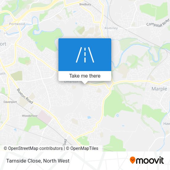 Tarnside Close map