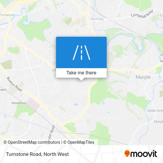Turnstone Road map