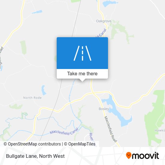 Bullgate Lane map