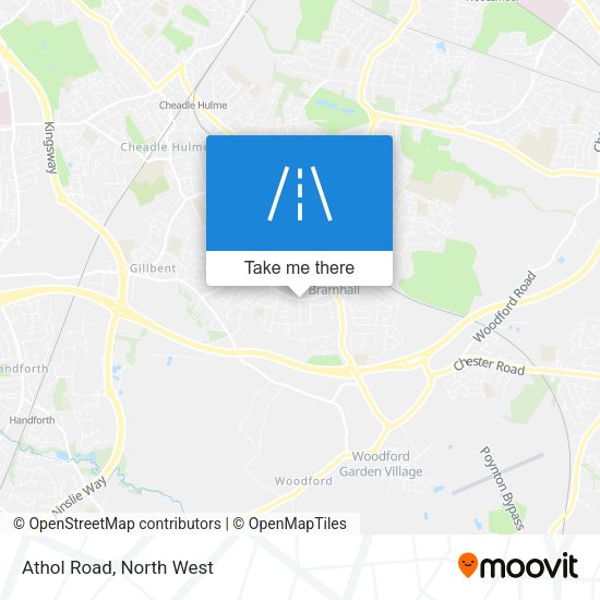 Athol Road map