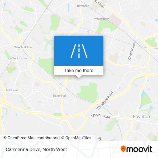 Carmenna Drive map