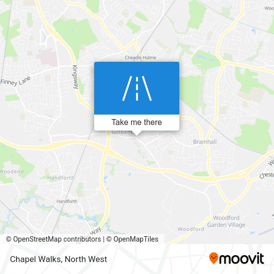 Chapel Walks map