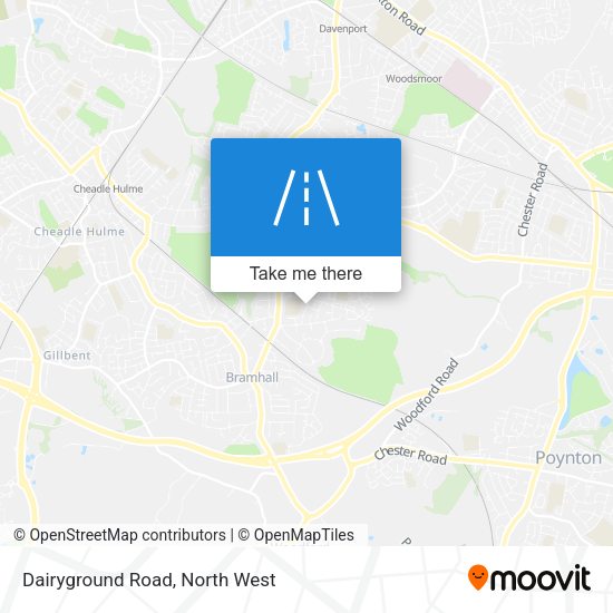 Dairyground Road map