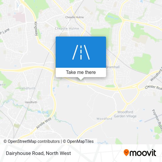 Dairyhouse Road map