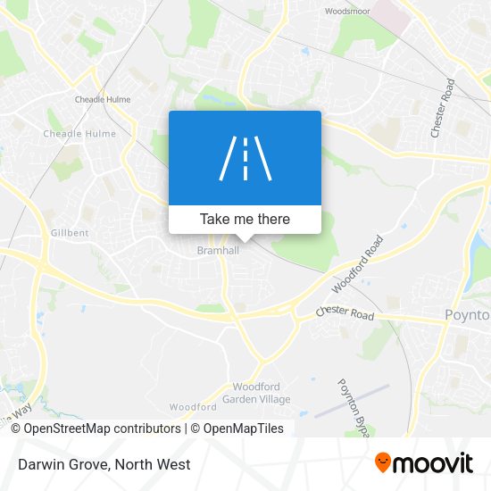 Darwin Grove map