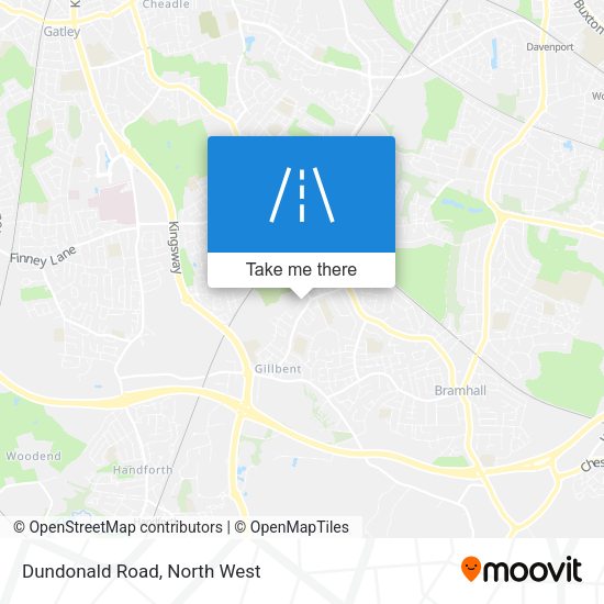 Dundonald Road map