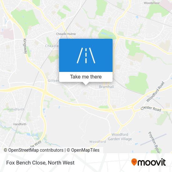 Fox Bench Close map
