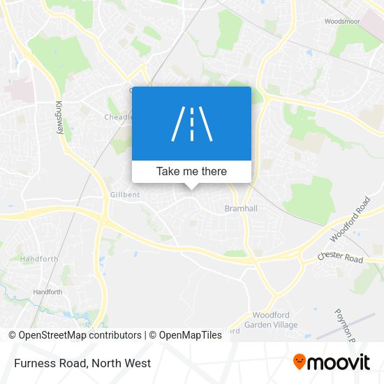Furness Road map