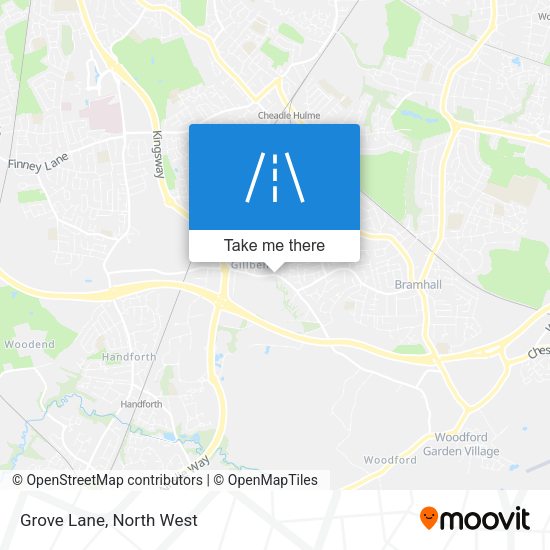 Grove Lane map