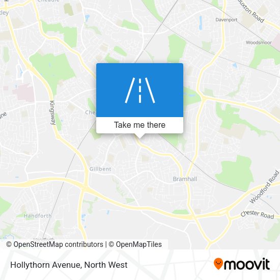 Hollythorn Avenue map