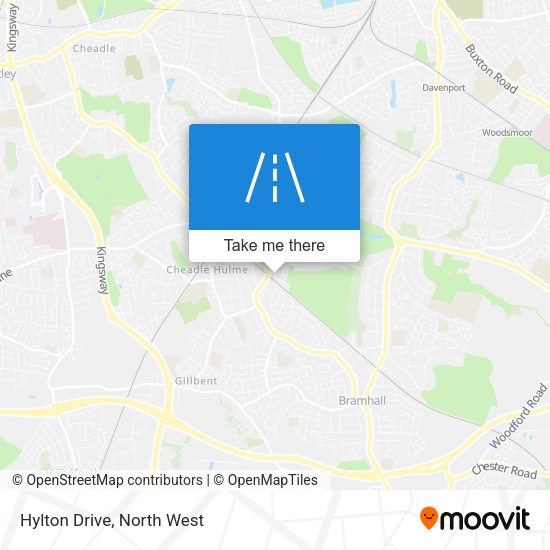 Hylton Drive map