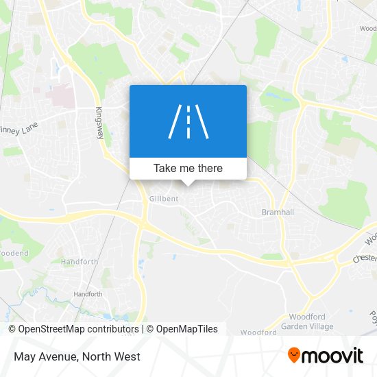 May Avenue map
