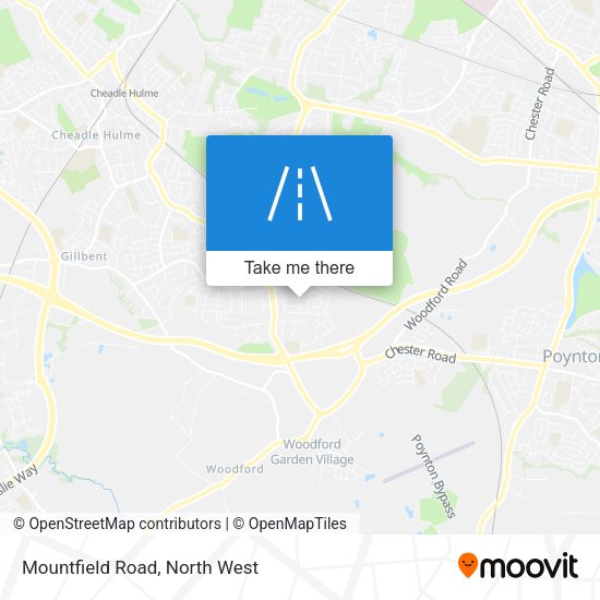 Mountfield Road map