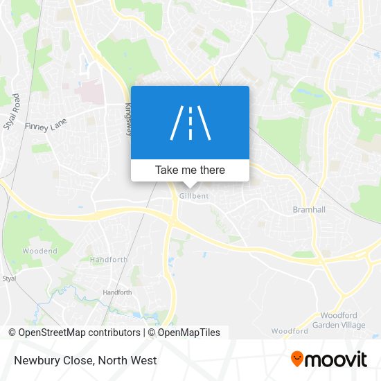 Newbury Close map