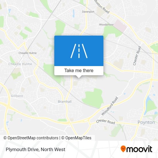 Plymouth Drive map