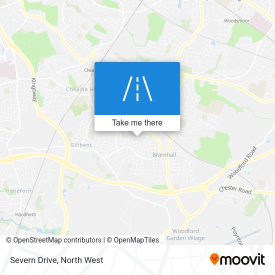 Severn Drive map