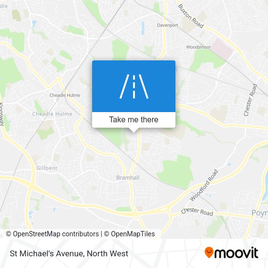 St  Michael's Avenue map