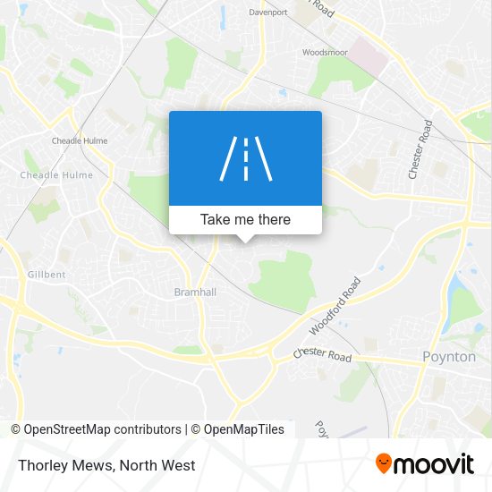 Thorley Mews map
