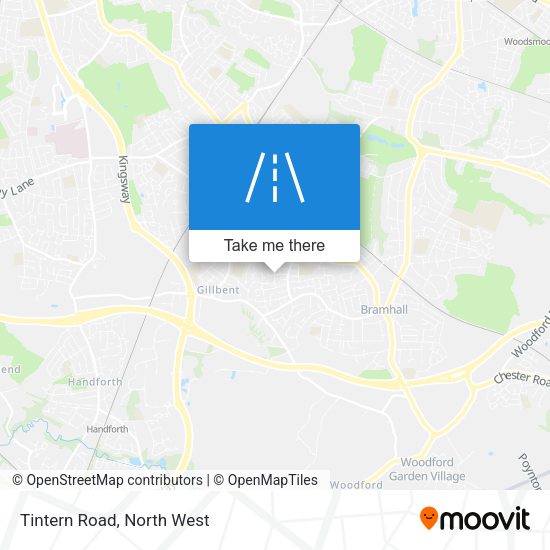 Tintern Road map