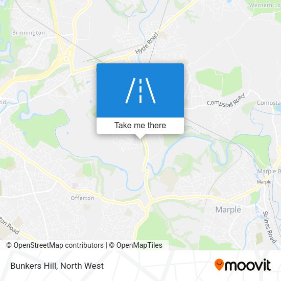 Bunkers Hill map