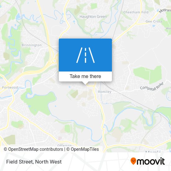 Field Street map