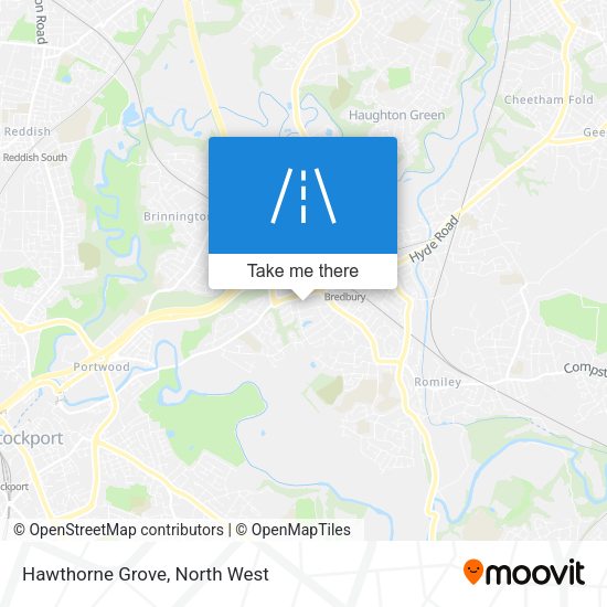 Hawthorne Grove map