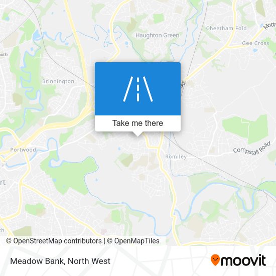Meadow Bank map
