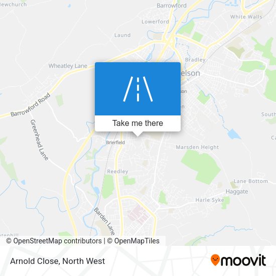 Arnold Close map