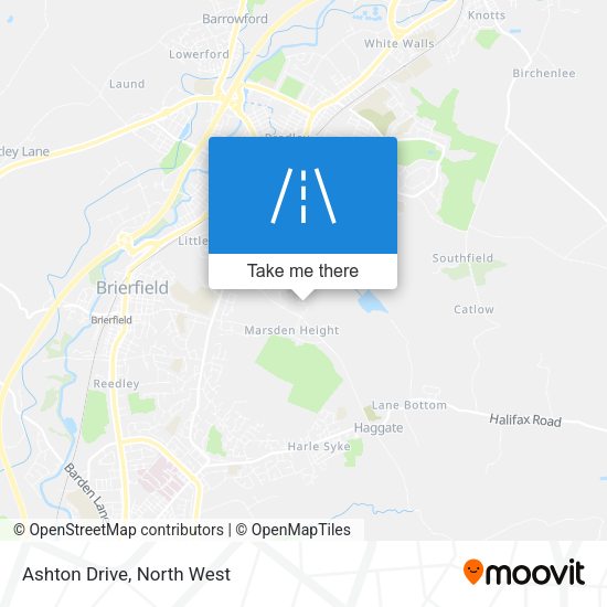 Ashton Drive map
