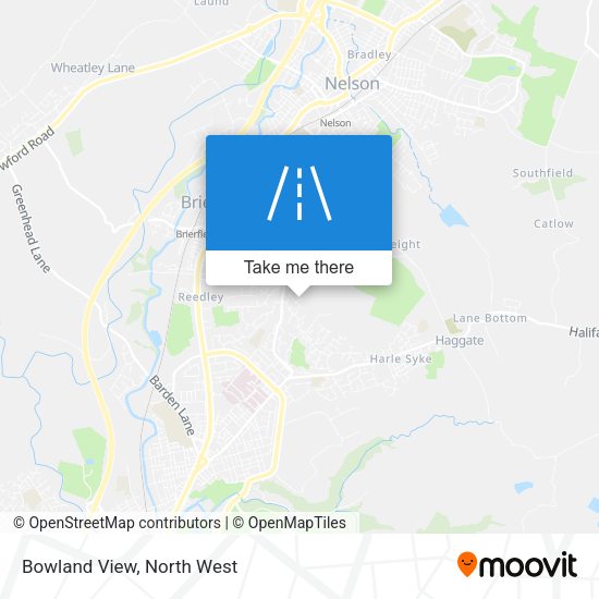 Bowland View map