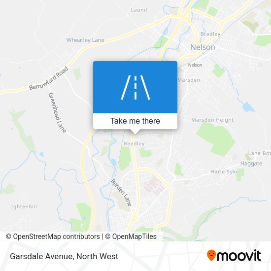 Garsdale Avenue map