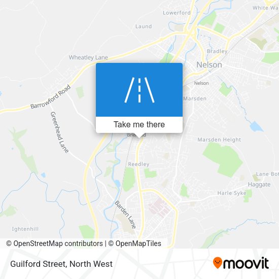 Guilford Street map