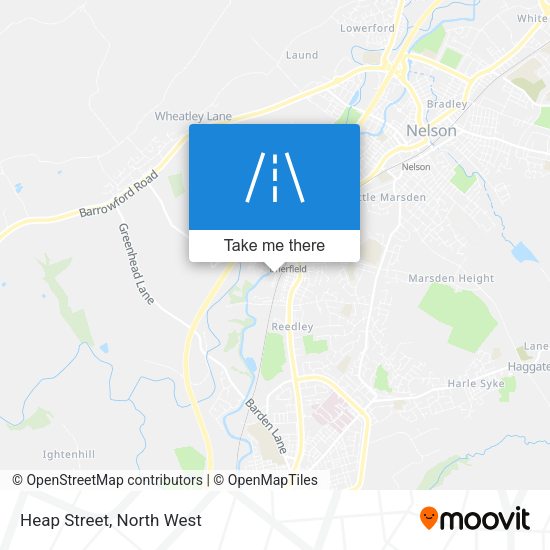 Heap Street map