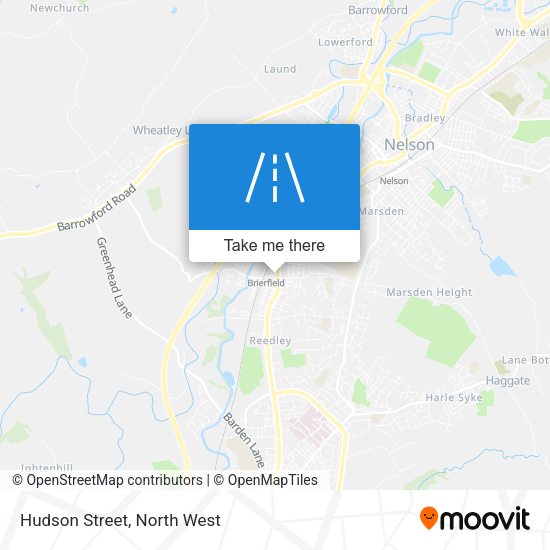 Hudson Street map