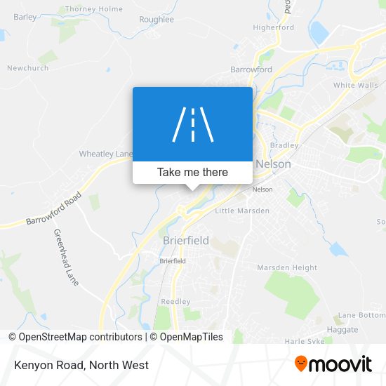 Kenyon Road map