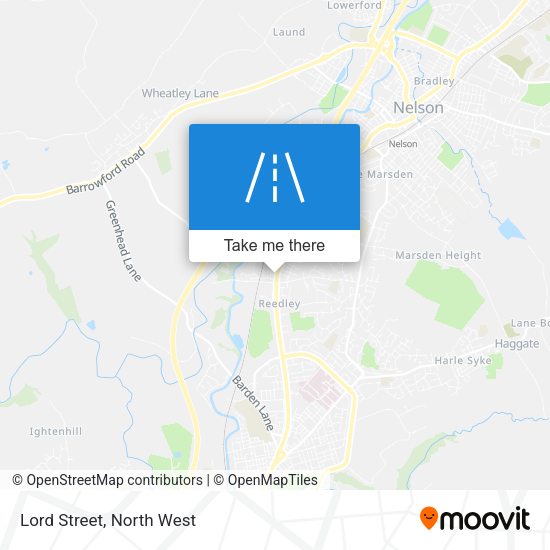 Lord Street map