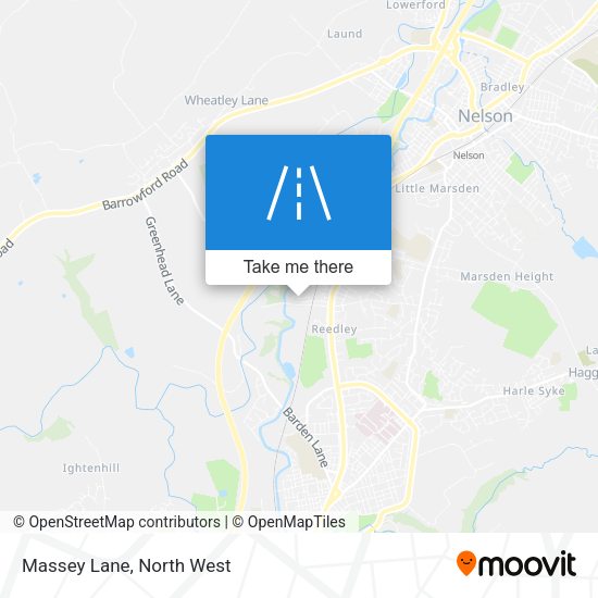 Massey Lane map