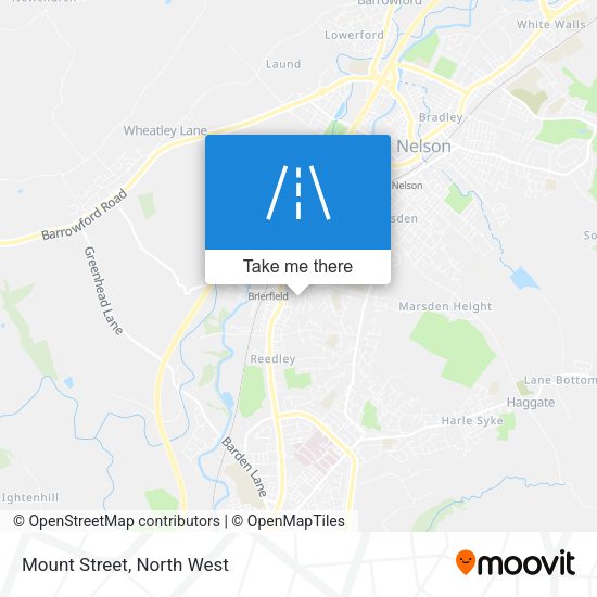 Mount Street map