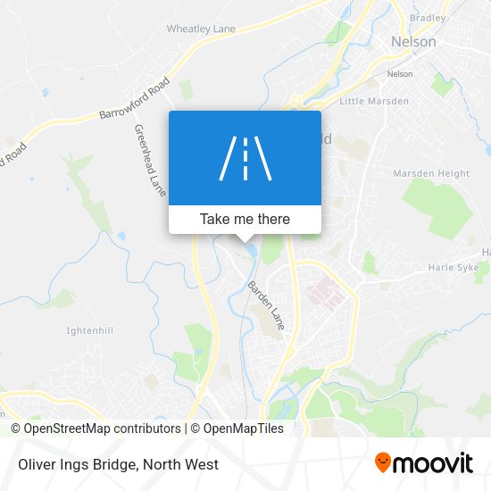 Oliver Ings Bridge map