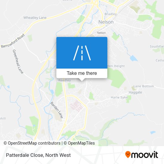 Patterdale Close map