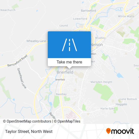 Taylor Street map