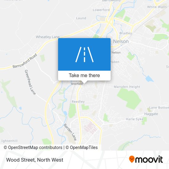 Wood Street map