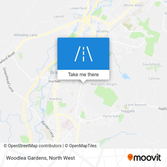 Woodlea Gardens map