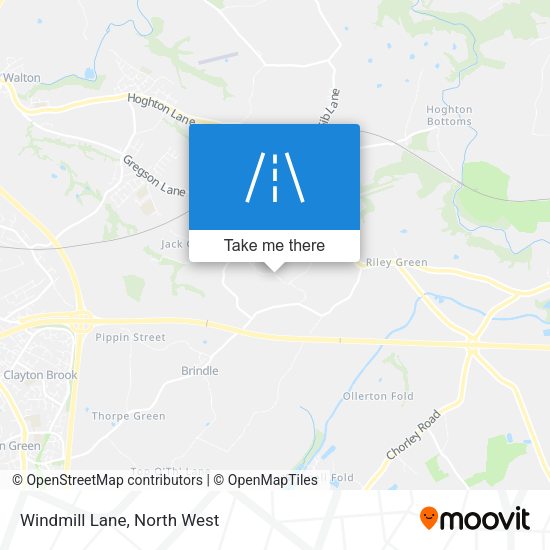 Windmill Lane map