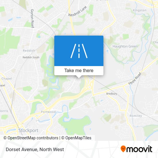 Dorset Avenue map
