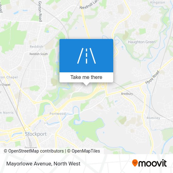 Mayorlowe Avenue map