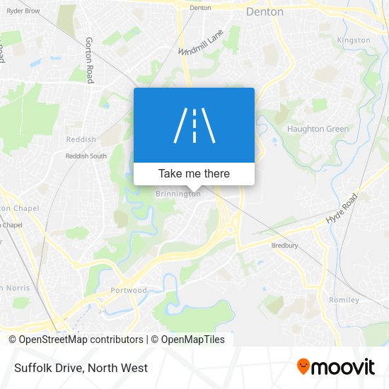 Suffolk Drive map